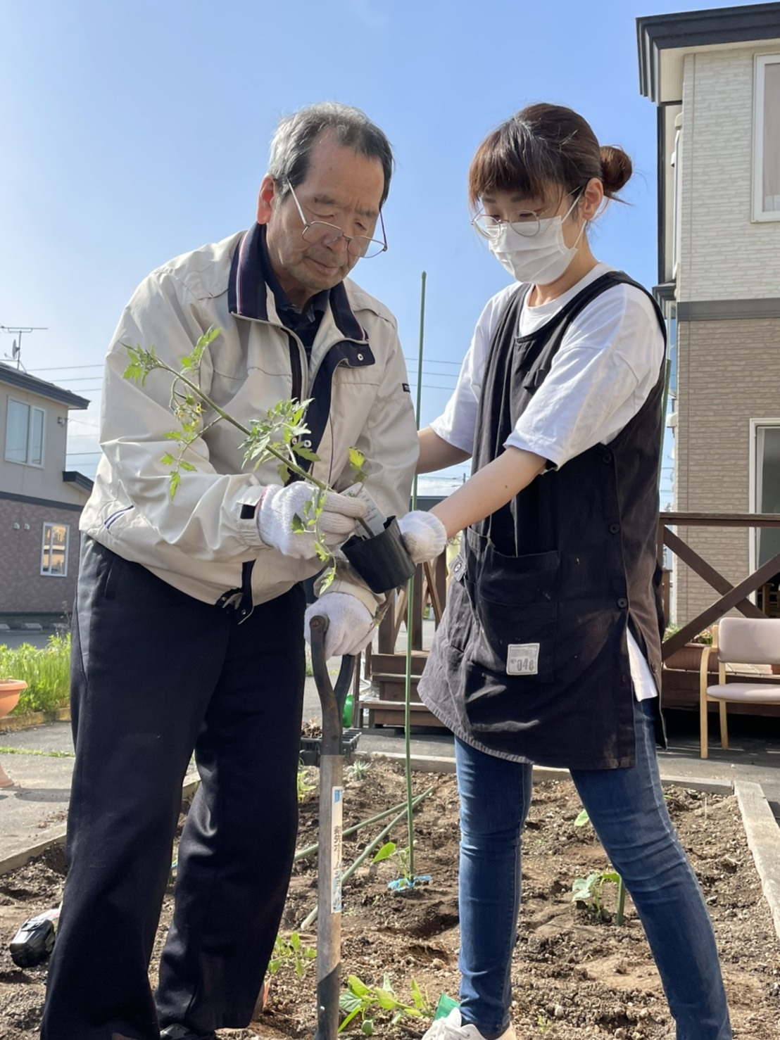 写真：認知症の方への支援のイメージ